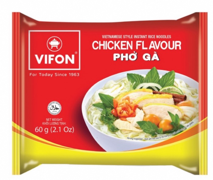 Soupe Pho Ga VIFON Saveur Poulet 60g/Sachet