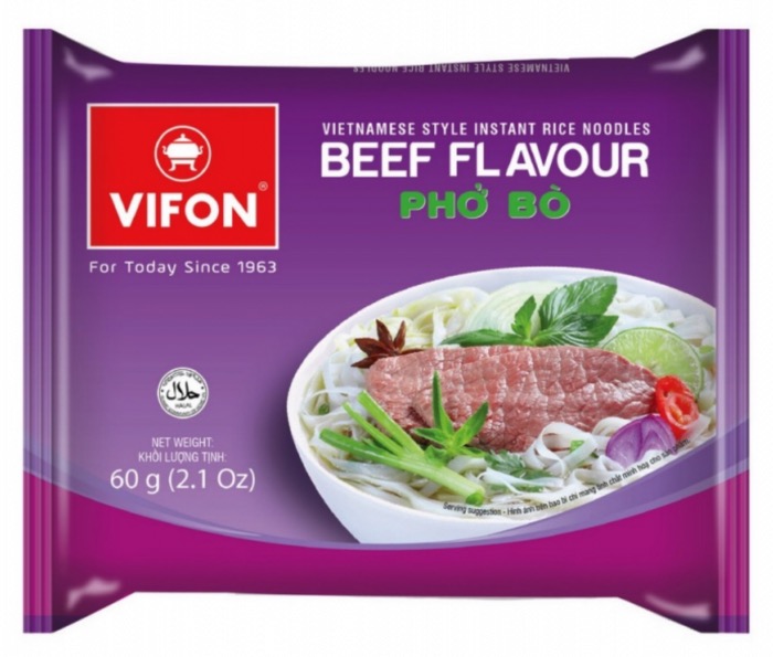 Soupe Pho Bo Saveur Boeuf Vifon 60g/Sachet