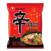 Nouilles Instantanées Coréennes SHIN RAMYUN pimentées Nongshim 120g/Sachet