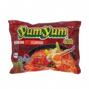 Soupe de nouilles instantanées en sachet saveur Kimchi 60G - Marque YUMYUM