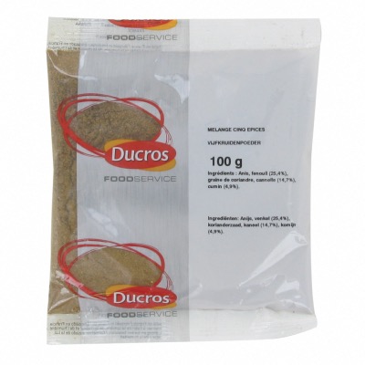 Mélange et assaisonnement de 5 épices 100g/Sachet