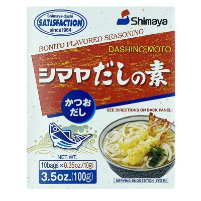 Dashi Japonais en poudre "Dashino-Moto" 100g (10x10g) - Marque Shimaya