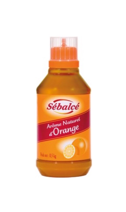 Sébalcé Arôme Naturel d'Orange 500g/Flacon