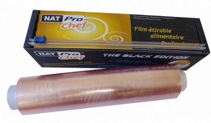 Film alimentaire étirable PRO avec ZIP cut 30cm x 300M