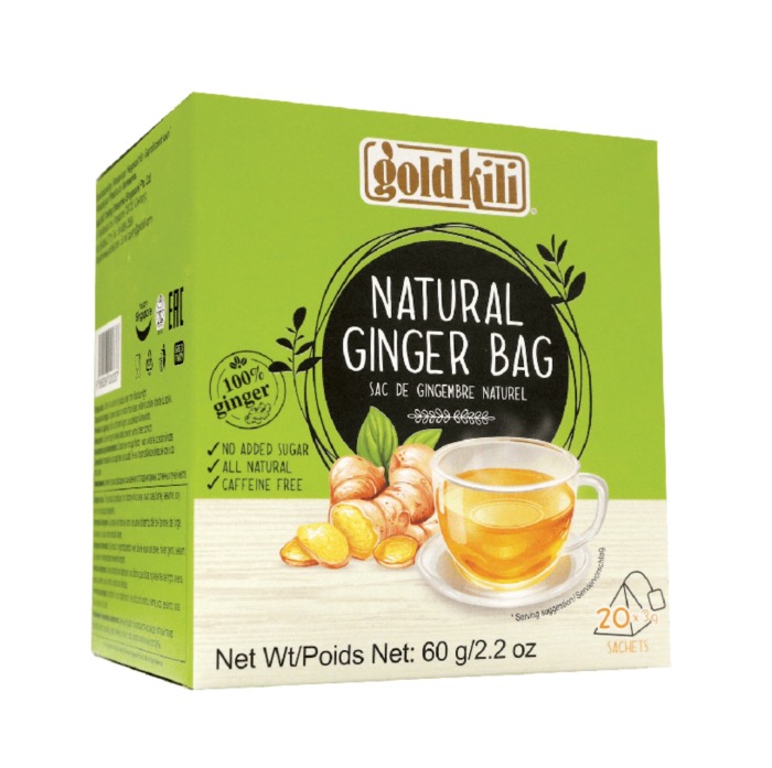 Gold Kili Infusion au Gingembre 60g (20 sachets)/Boite