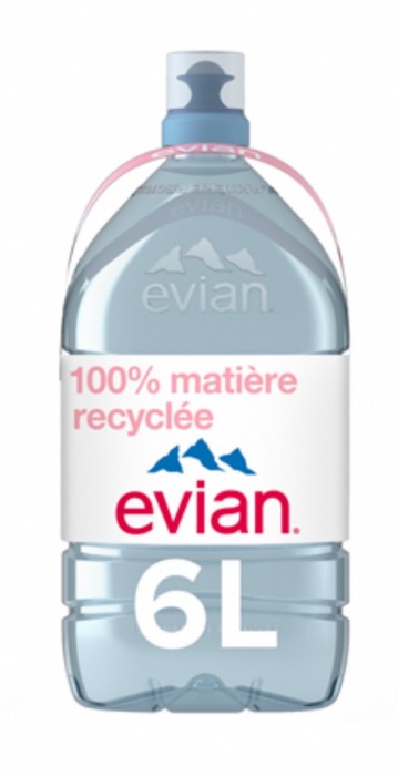 Eau Minérale Naturelle 6 L RPET Evian