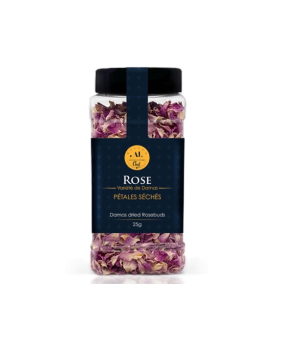 Pétales de Rose des Montagnes de Zagros Variété de Damas ALEXIS LEPERS Chef 25g/Pot