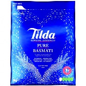 Duo de riz TILDA : Riz Basmati Long Pure Original 5kg + Riz Parfumé au Jasmin 5kg - Sans gluten
