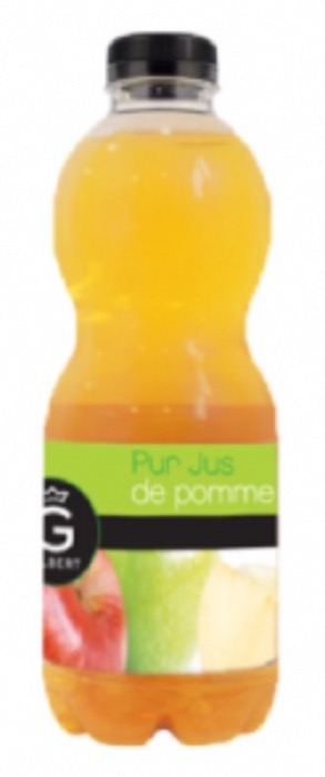 Pur Jus de Pomme PET Gilbert 1L/Bouteille