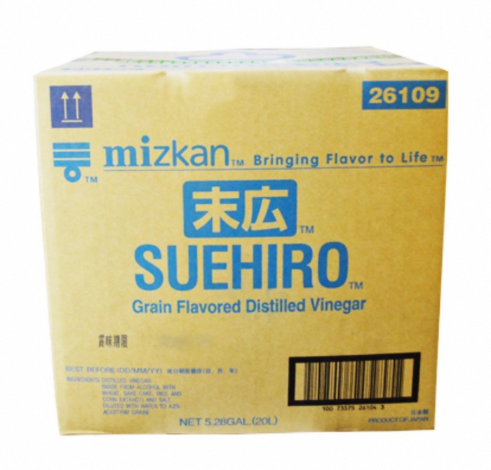 Mizkan Suehiro 20L Vinaigre de Riz et de Céréales