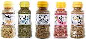 Graines de Sésame Grillées et Aromatisées Toho 5 Saveurs 80g par Flacon - Offre de 1 Lot et 2 Lots 