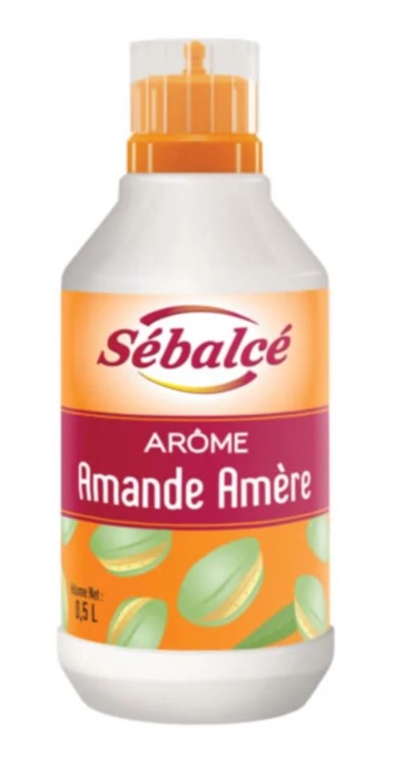 Sébalcé Arôme Naturel Amande Amère 500g/Flacon