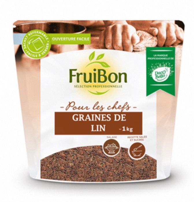 Graine de Lin Brun 1kg/Sachet