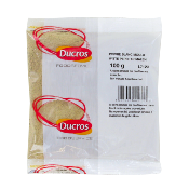 Poivre blanc moulu 100g - Marque Ducros