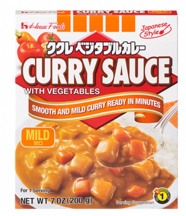 Curry Végétarien Instantané Doux 200g
