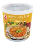 Pâte de Curry Jaune Massaman 400g - Marque Coq 