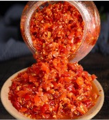 Piment Rouge Haché De Hunan en Chine 2,3kg/Pot 