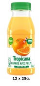 Jus d'Orange avec Pulpe Tropicana 25cl/Bouteille