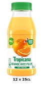 Jus d'Orange avec Pulpe Tropicana 25cl/Bouteille