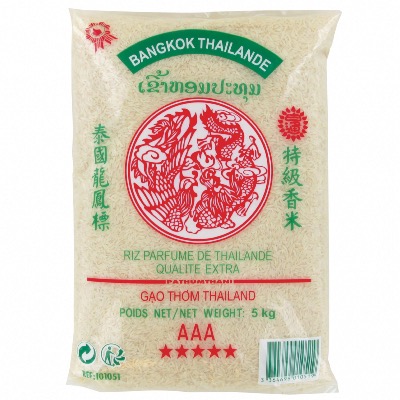 Riz Thai 2024 parfumé qualité premium GAO THOM 5kg/Sac