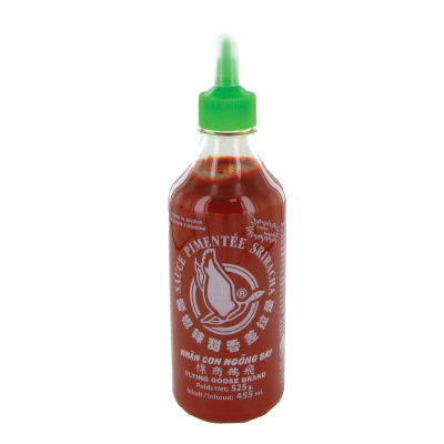 Sauce pimentée Sriracha 455ml / 525g (Chili sauce) - Marque Flying Goose