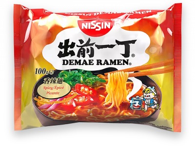 Nouilles Instantanées Nissin Saveur Epicé 100g/Sachet