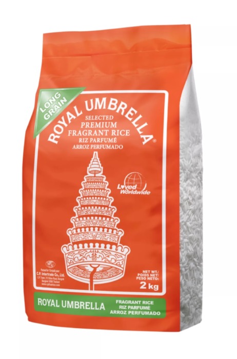 Riz de Cambodge Parfumé Long Grain 2kg/Sac