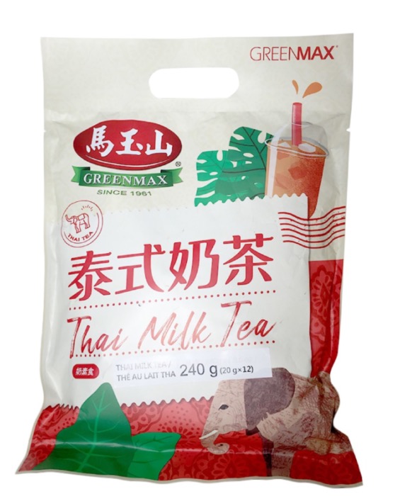 Thé au Lait Thai Instantané 240g (20g x 12)/Sachet
