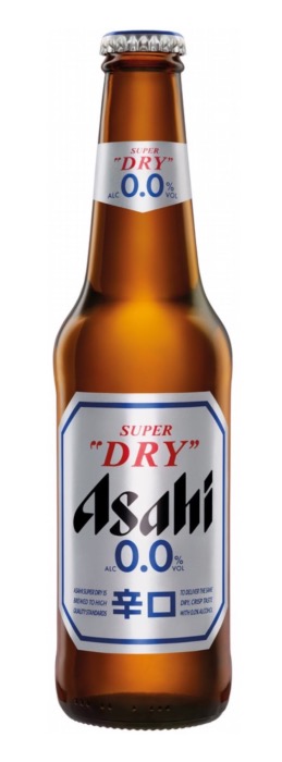 Asahi Super Dry 0,0% 24 bouteilles de 33ml