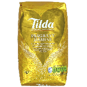 Duo de riz TILDA : Riz Basmati Long Pure Original 1kg + Riz Parfumé au Jasmin 1kg - Sans gluten