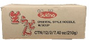 Udon SUKINA avec Assaisonnement 630g (210g x 3)/Sachet pour 3 Personnes