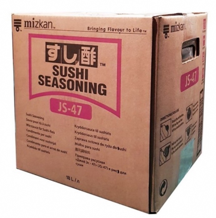 Vinaigre de Riz Assaisonné de Sushi Mizkan BIB avec Robinet 18L