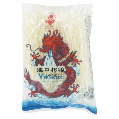 Vermicelles de soja LONGKOU - Marque Coq - 100G/Sachet