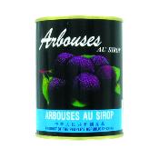 Arbouses au sirop en conserve - Marque Coq - Fruits exotiques - 567G