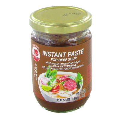 Assaisonnement / Pâte instantanée pour soupe Pho (soupe de boeuf vietnamienne) 227g - Marque Coq