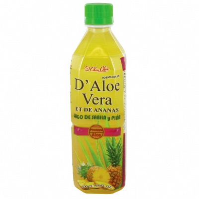 Boisson au Jus d'Aloe Vera et d'Ananas 500ml/Bouteile