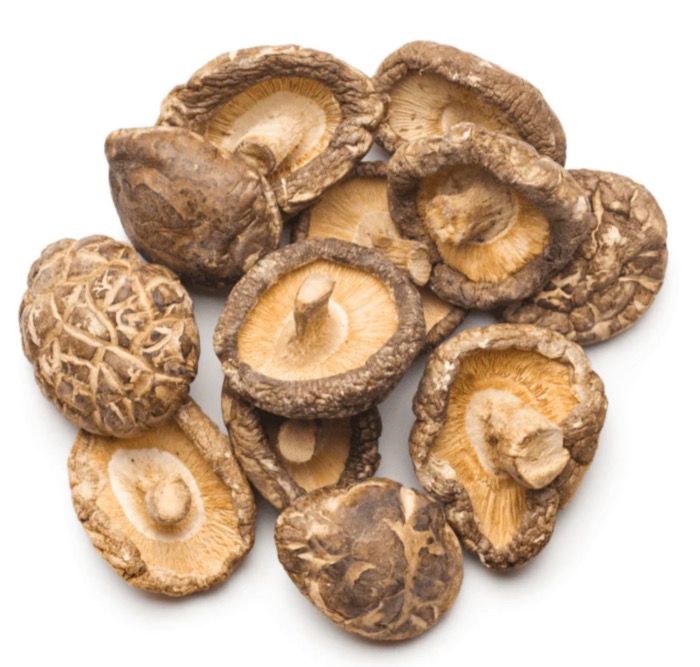 Eaglobe Champignons Shiitake Séchés Entiers >4cm 200g/Sachet