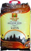 Riz parfumé 2022 au Jasmin de qualité premium - Marque Golden Tulip - Cambodge - Sac de 5KG
