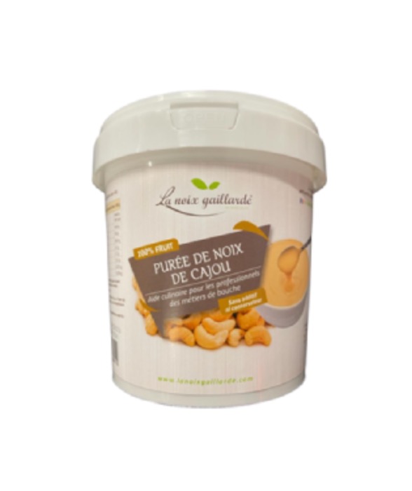 La Noix Gaillarde Purée de Noix de Cajou 1kg/Seau