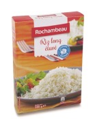 Riz long blanc étuvé 10 min Rochambeau 500g/Sachet