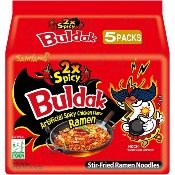 Samyang Hek Buldak Poulet Extra Spicy 140g/Sachet