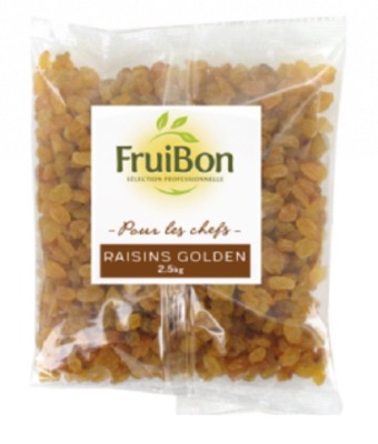 Raisins Golden 2.5kg/Sachet