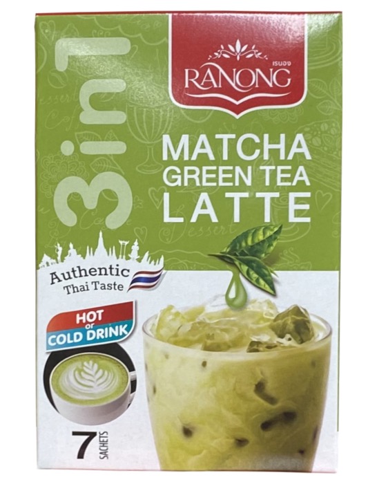 Ranong Matcha Latte Instabntabé 119g (7 x 17g)/Boite