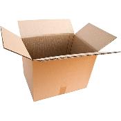 Caisses de Déménagement / Cartons Double Cannelure 75,5 x 54 x 54cm - Qualité Renforcée, Très Résistant et Réutilisable - Pour expéditions ou stockage