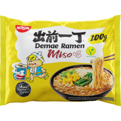 Nissin Nouilles Instantanées Saveur Miso 100g/sachet  