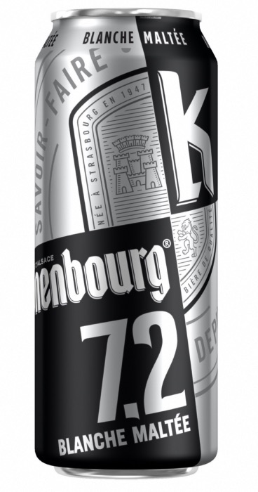 Bière Blanche Kronenbourg 7.2° 50cl/Canette