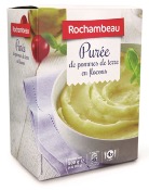 Purée Nature de Pommes de Terre Rochambeau 500g (4 x 125g) /Sachet 