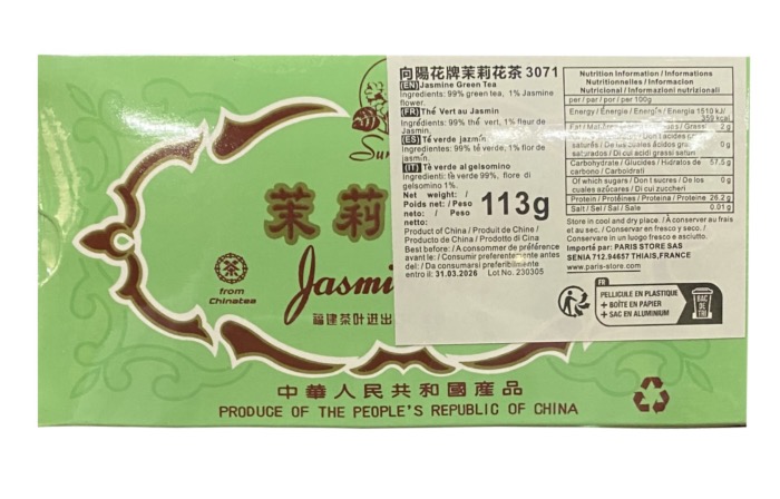  Thé au Jasmin 113g/Boite