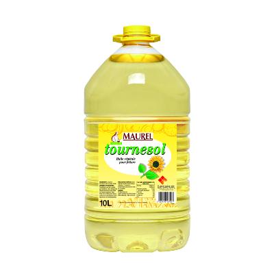 Huile végétale de tournesol 10L pour friture - Marque Maurel 