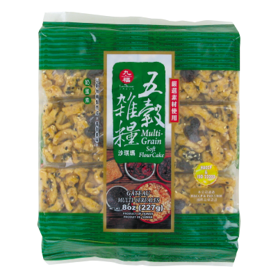 Gâteaux Taïwanais Multi-céréales / Multi-grains 227g (6 pièces)/Sachet